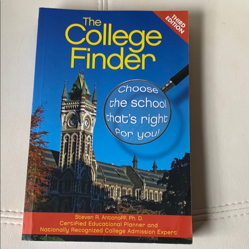 Book - The College Finder - Great condition